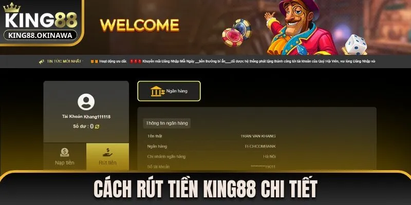 Cách rút tiền thưởng tại nhà cái trong vài phút